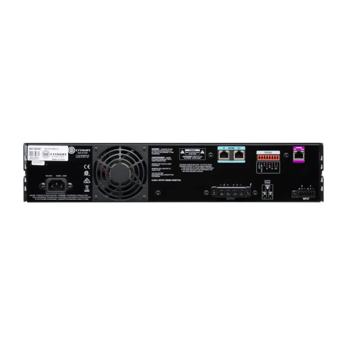 Crown CDi DriveCore 2|600BL Amplificador 2 Canales 600W Por Canal con Blu Link y DSP 4