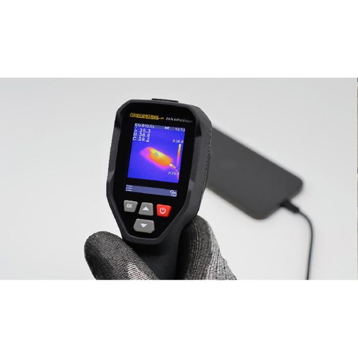 Cámara térmica infrarroja, 5,5 × 8 × 18 cm 1