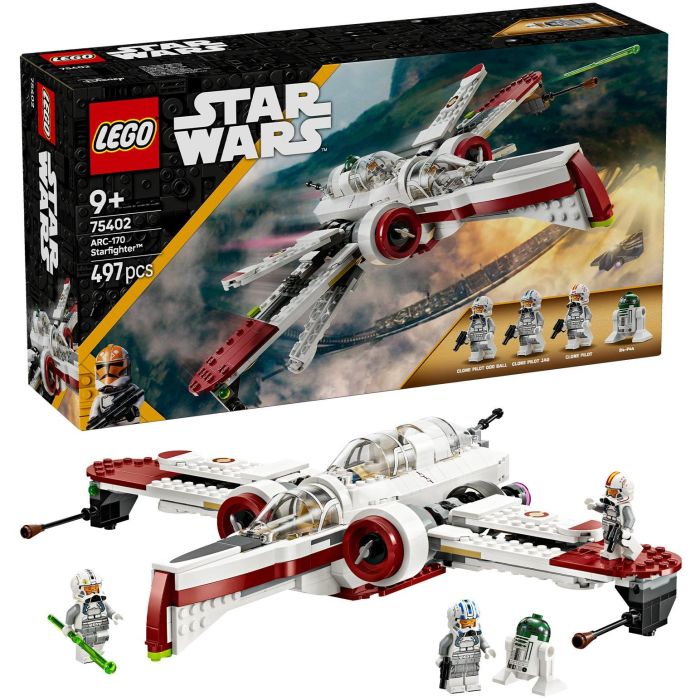 Lego Star Wars Caza Estelar ARC-170 - Para edades de 8 meses en adelante 13 Lego Star Wars Caza Estelar ARC-170 - Para edades de 8 meses en adelante 13