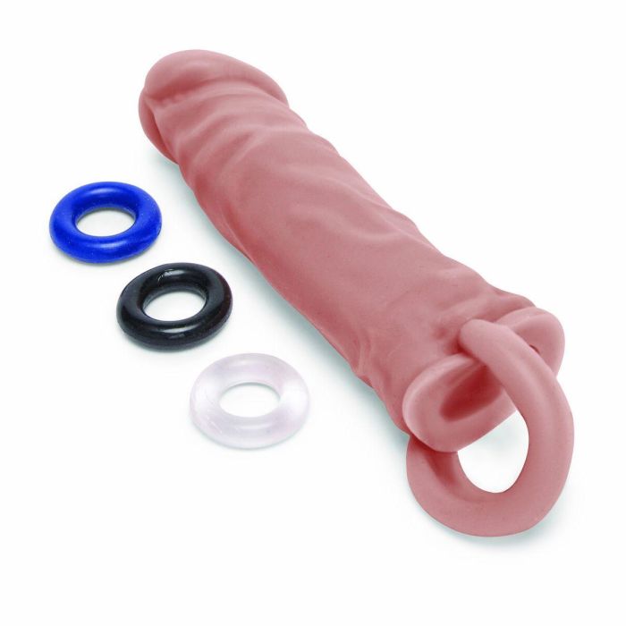 Funda para pene Size Up Marrón Carne Ø 4 cm 15,2 cm 3 Funda para pene Size Up Marrón Carne Ø 4 cm 15,2 cm 3