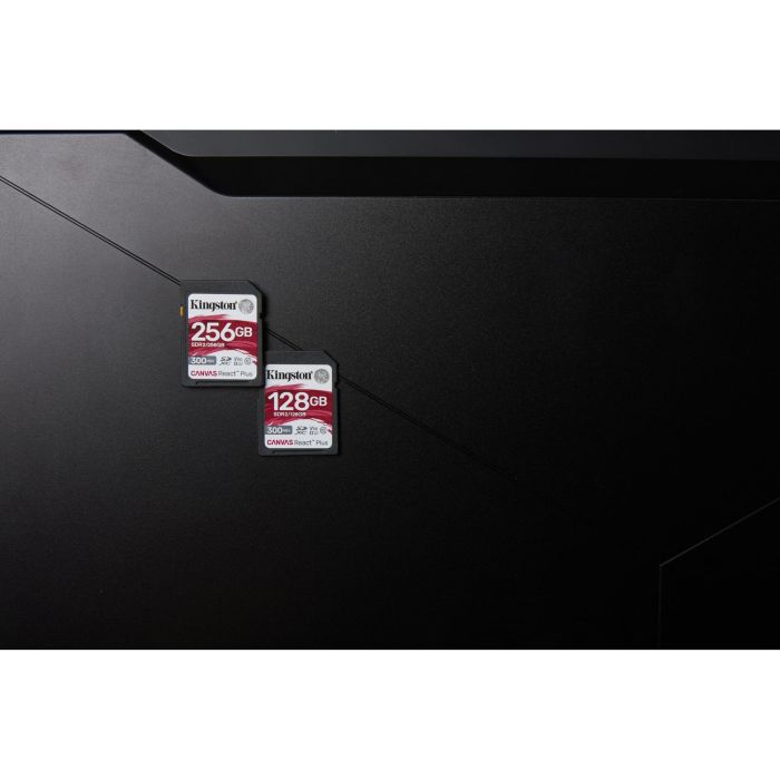Kingston Tarjeta SDXC Canvas React Plus 128GB UHS-II U3 V90 300MB/s Lectura 260MB/s Escritura para Full HD/4K/8K 4 Kingston Tarjeta SDXC Canvas React Plus 128GB UHS-II U3 V90 300MB/s Lectura 260MB/s Escritura para Full HD/4K/8K 4