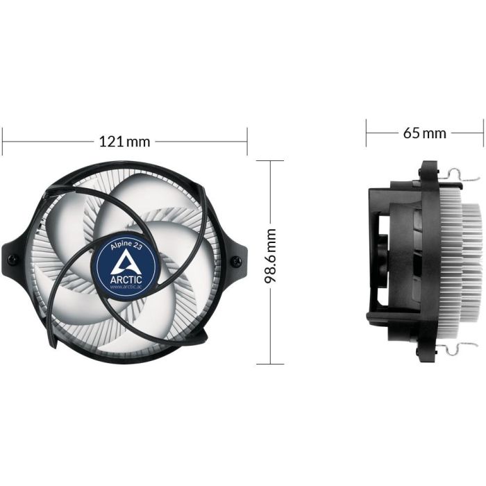 K Cooler AMD Arctic Alpine 23 |AM4. AM5 5 K Cooler AMD Arctic Alpine 23 |AM4. AM5 5