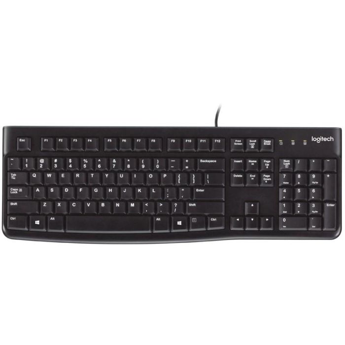 LOGITECH TECLADO K120 USB NEGRO OEM 0 LOGITECH TECLADO K120 USB NEGRO OEM 0