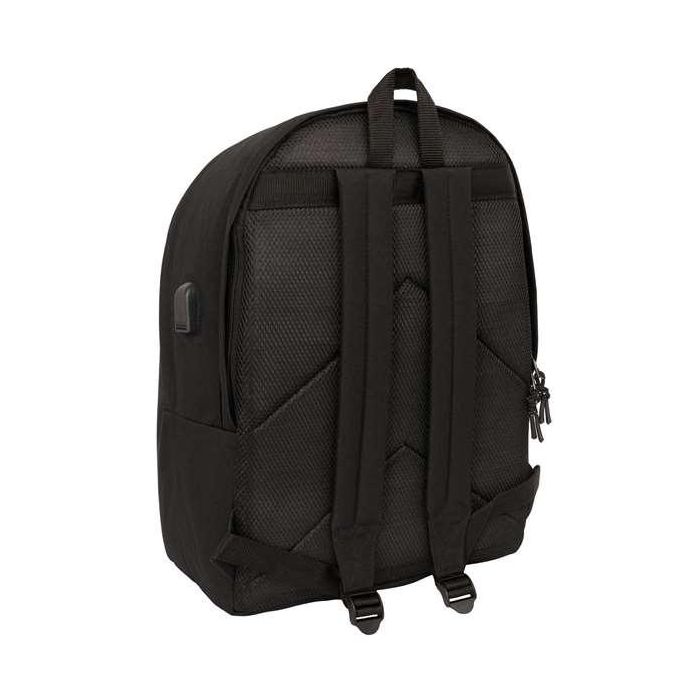 Safta Mochila Doble Portátil 15,6" USB F.C. Barcelona Chica Negro 31x44x18 cm 1 Safta Mochila Doble Portátil 15,6" USB F.C. Barcelona Chica Negro 31x44x18 cm 1