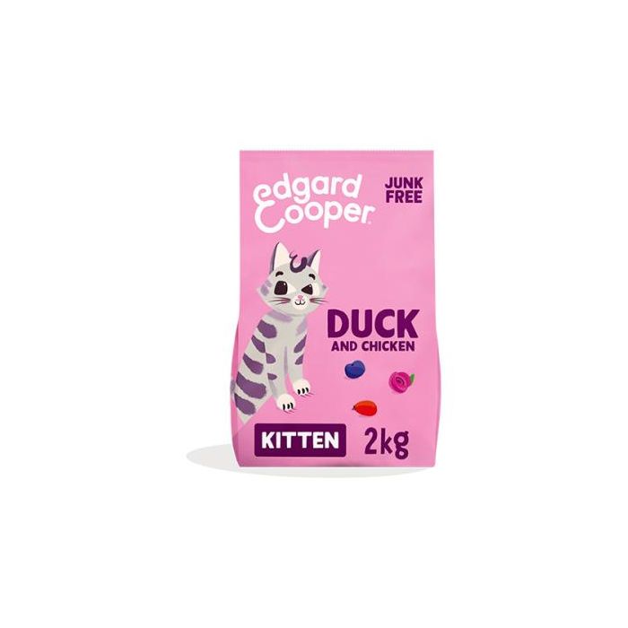 Feline Kitten - Alimento para gatos jóvenes, sabor pato y pollo, 2 kg Feline Kitten - Alimento para gatos jóvenes, sabor pato y pollo, 2 kg