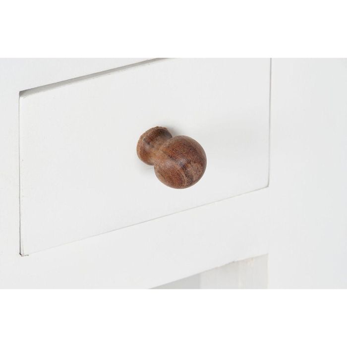 Mesita de Noche DKD Home Decor Blanco Marrón Acacia Madera de mango 45 x 40 x 60 cm 3 Mesita de Noche DKD Home Decor Blanco Marrón Acacia Madera de mango 45 x 40 x 60 cm 3