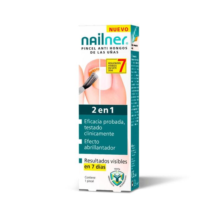 Nailner Pincel 2 en 1 Antihongos Uñas 5 ml 2