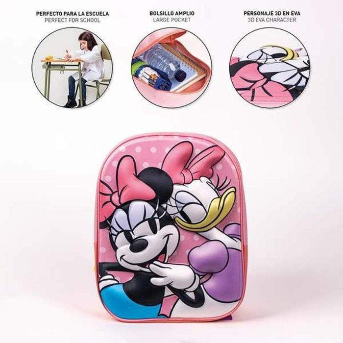 Mochila infantil 3D minnie 5