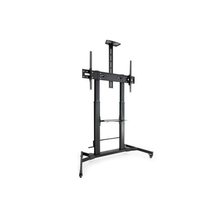 Soporte de Suelo Inclinable/ Ajustable con Ruedas Tooq FS20400HM-B para TV de 60-100"/ hasta 100kg 1 Soporte de Suelo Inclinable/ Ajustable con Ruedas Tooq FS20400HM-B para TV de 60-100"/ hasta 100kg 1