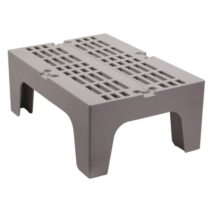 CAMBRO - DRS300-480 - Banquillo ranurado de almacenaje - 52 x 76 x 30 cm - Gris moteado