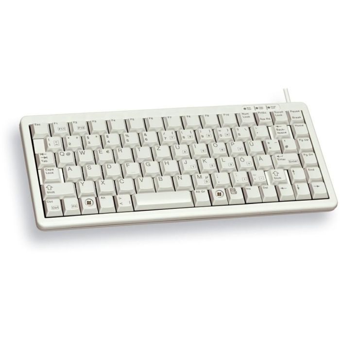 CHERRY TAS G84-4100 COMPACT KEYBOARD Corded GB-Layout grau 2 CHERRY TAS G84-4100 COMPACT KEYBOARD Corded GB-Layout grau 2