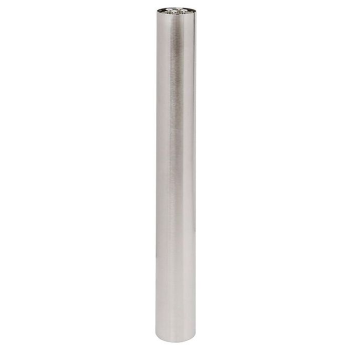 HERRAJES ALK H1070 Columna Cromada Ø76mm para Patas de Mesa/Mueble Modulares con Base Cónica
