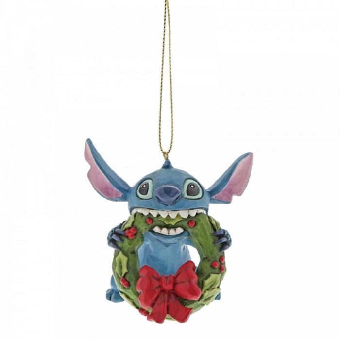 Enesco Decoración Navidad Disney Lilo & Stitch - Adorno Árbol Navideño