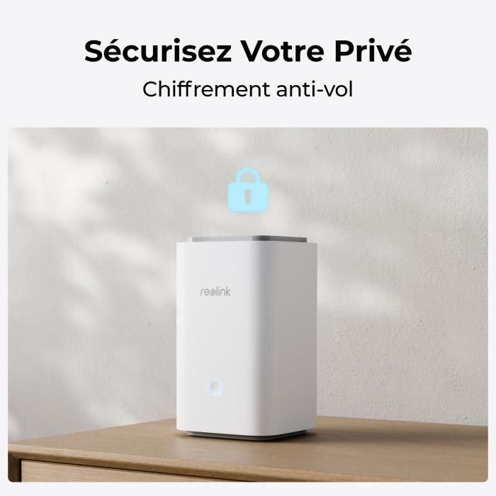 Reolink REO6976930223694 Hub de Interior Compatible con Google Home Blanco 5