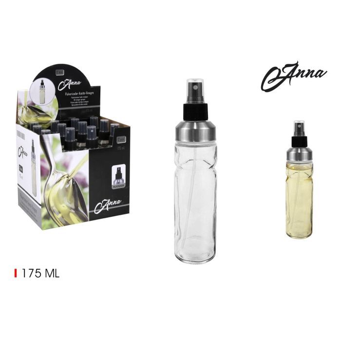 Aceitera Vinagrera Spray Anna 175 ml (12 Unidades) Aceitera Vinagrera Spray Anna 175 ml (12 Unidades)