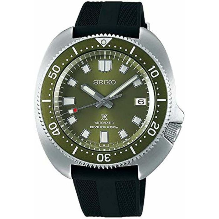 Reloj Hombre Seiko PROSPEX Mod. DIVER'S 200M Verde Plateado Negro Reloj Hombre Seiko PROSPEX Mod. DIVER'S 200M Verde Plateado Negro