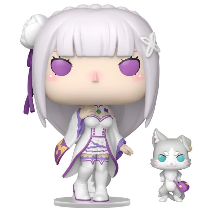 FUNKO POP! Re:Zero Starting Life in Another World Emilia, Figura de Vinilo Coleccionable