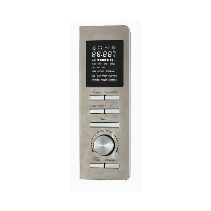 Microondas combinado - Continental Edison - Cemo25SG13S3 - Plata - 25 L - Puerta de espejo - 900 W - Grill 1000 W - Convección 1000 W 5 Microondas combinado - Continental Edison - Cemo25SG13S3 - Plata - 25 L - Puerta de espejo - 900 W - Grill 1000 W - Convección 1000 W 5