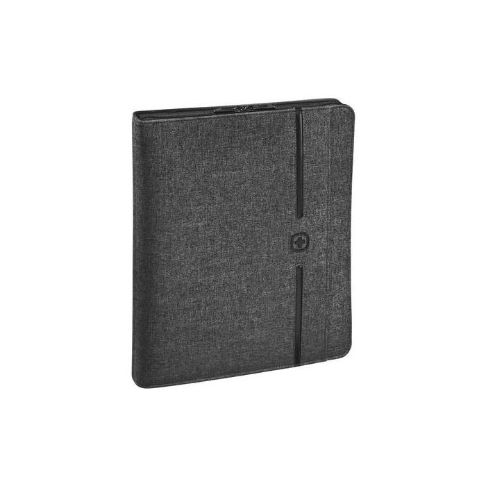 WENGER Affiliate A4 Schreibmappe Business-Organizer mit 25,4cm 10Zoll Tablet-Fach abnehmbarer Ringhefter grau 0 WENGER Affiliate A4 Schreibmappe Business-Organizer mit 25,4cm 10Zoll Tablet-Fach abnehmbarer Ringhefter grau 0