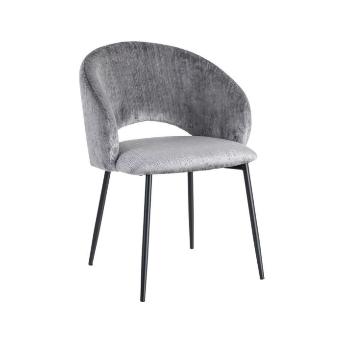 Silla Gris Tejido-Metal Contract 58 X 60 X 80,50 cm