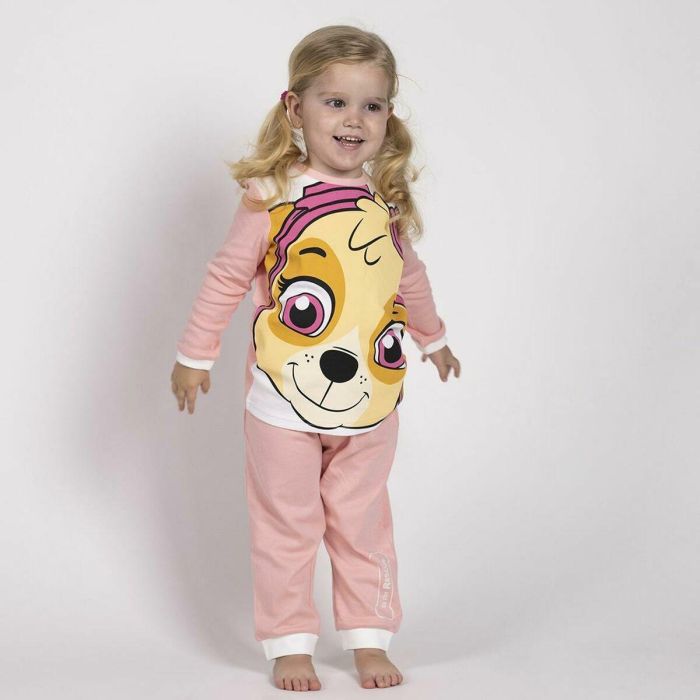 Pijama Infantil The Paw Patrol Rosa 1 Pijama Infantil The Paw Patrol Rosa 1