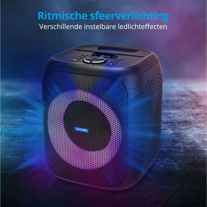 Altavoz Bluetooth Portátil Medion Negro 50 W 10