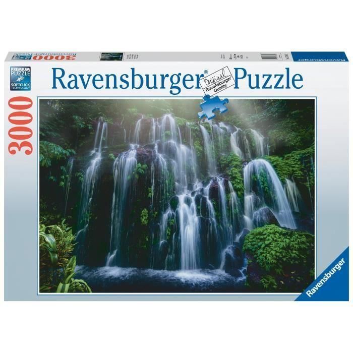Ravensburger RAV4005556171163 Puzzle 3000 piezas Cascadas de Bali - Paisaje y naturaleza para adultos 2