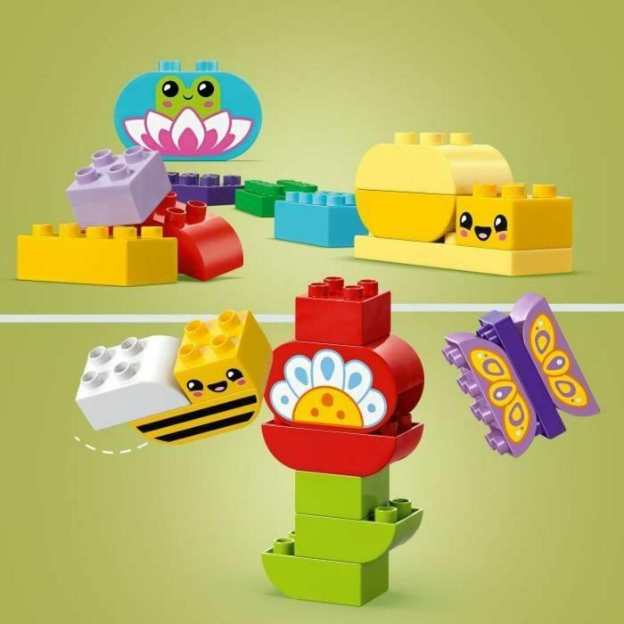 LEGO 10444 DUPLO Mi Ciudad Jardín y Flores Creativas | Juguete de Construcción para Apilar con 45 Ladrillos para Niños +2 años 4 LEGO 10444 DUPLO Mi Ciudad Jardín y Flores Creativas | Juguete de Construcción para Apilar con 45 Ladrillos para Niños +2 años 4