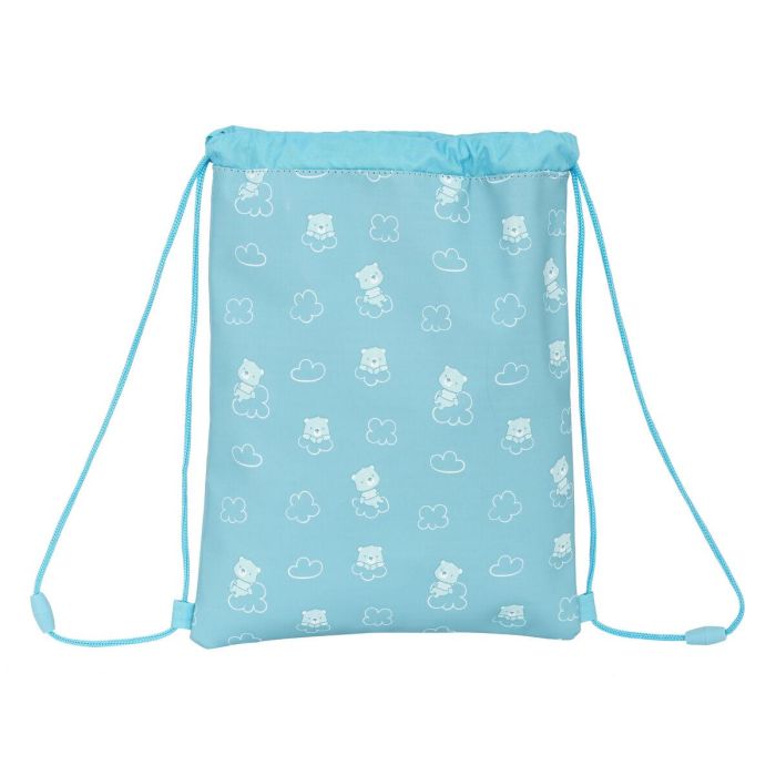 Bolsa Mochila con Cuerdas Safta Baby bear Azul 3 Bolsa Mochila con Cuerdas Safta Baby bear Azul 3