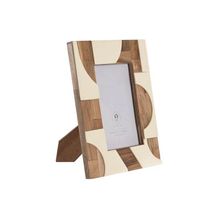 Marco Foto 10X15 Moderno DKD Home Decor Marron Negro 1.8 x 21.5 x 17 cm (4 Unidades)
