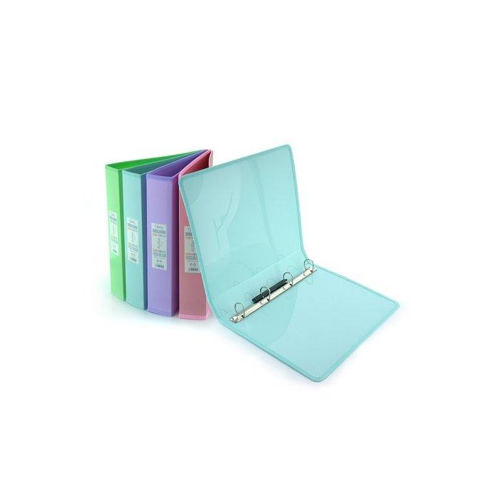 Carpeta De Anillas Office Box Pp A4+ Blush 4 An. 40Mm Surtido (4 Col.) 8 unidades