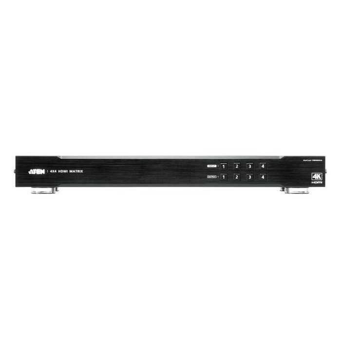 Aten VM0404HA | Switch Matriz HDMI 4x4 Profesional | Soporte 4K UHD (3840x2160) / DCI (4096x2160) 30/60Hz | Audio y Video 2 Aten VM0404HA | Switch Matriz HDMI 4x4 Profesional | Soporte 4K UHD (3840x2160) / DCI (4096x2160) 30/60Hz | Audio y Video 2