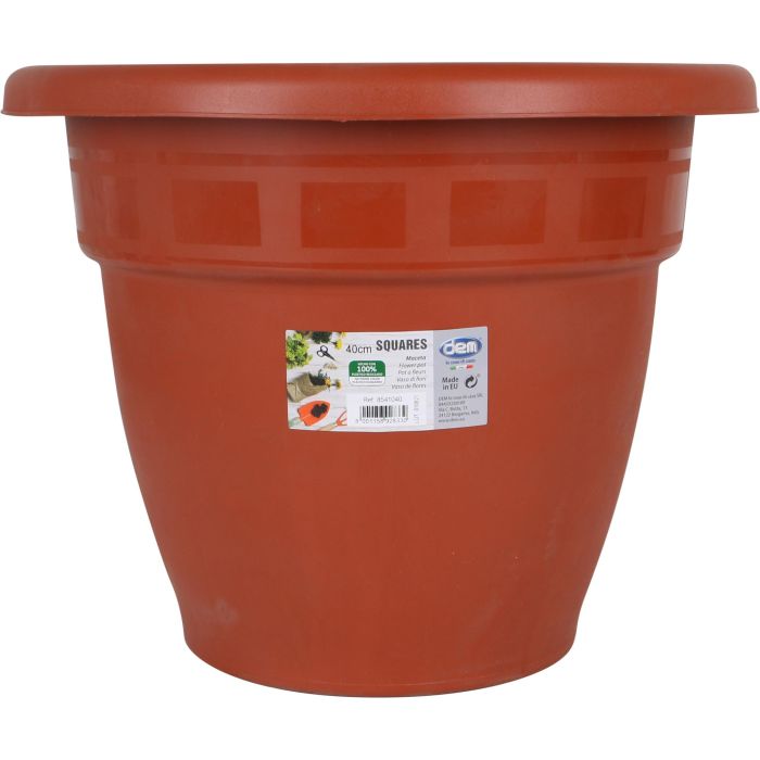 Dem Maceta 40 cm "Squares" (6 Unidades)