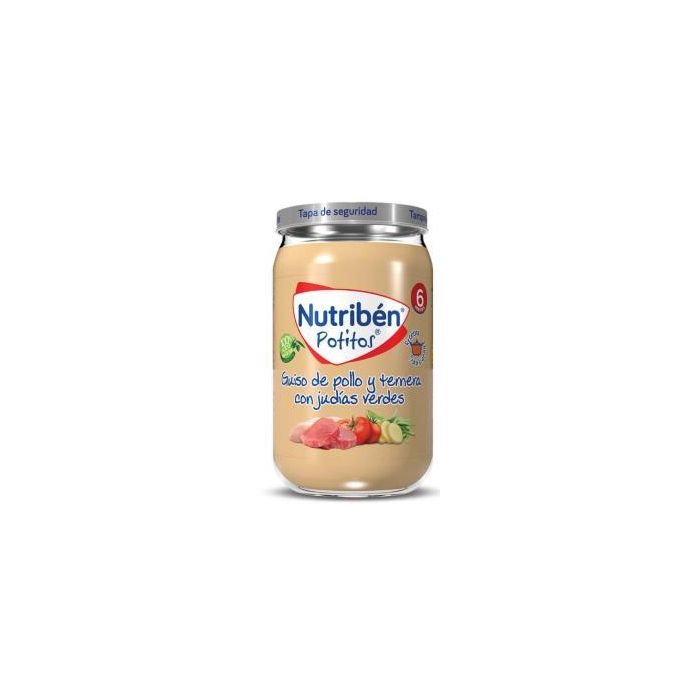 Nutriben Potito Guiso Pollo Ternera Judias 235Gr.