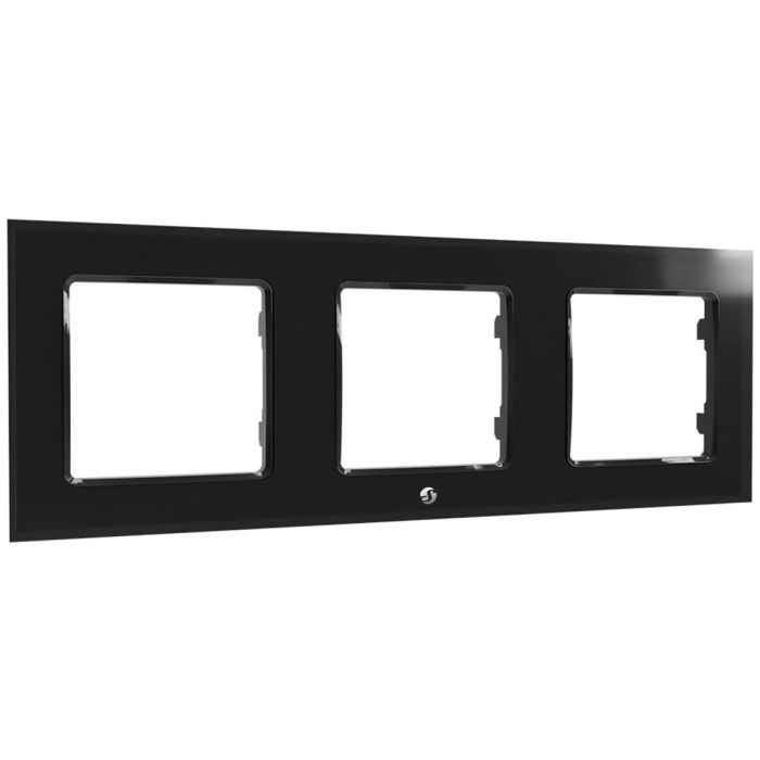Shelly Accessories "Wall Frame 3" Wandtaster Rahmen 3-fach Schwarz