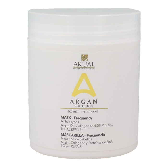 Arual Mascarilla Argan Collection Repara, Nutre, Protege y Aporta Brillo 500 ml Arual Mascarilla Argan Collection Repara, Nutre, Protege y Aporta Brillo 500 ml