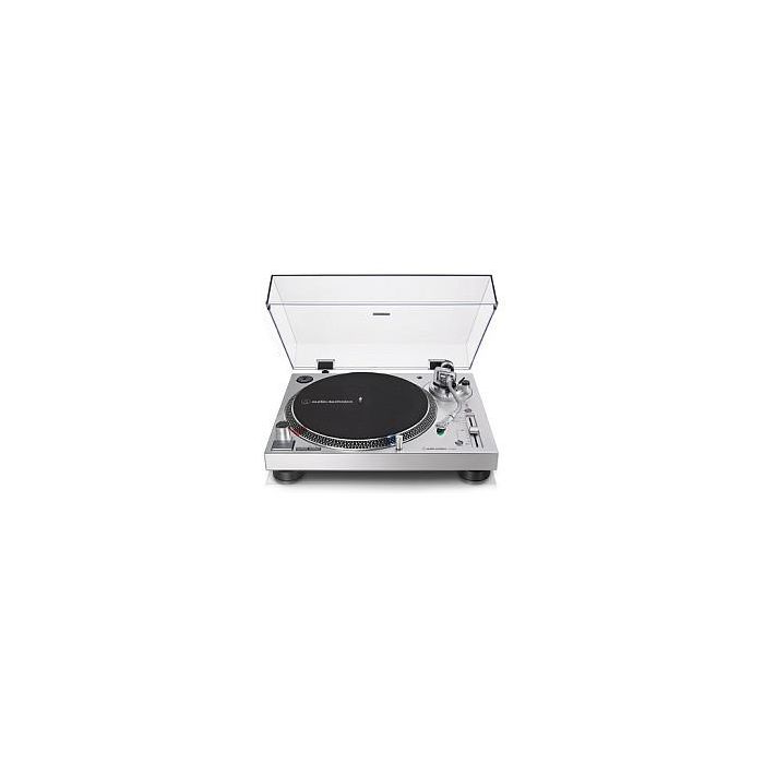 Audio-Technica AT-LP120X Tocadiscos de tracción directa Manual Plata Aluminio 2 Audio-Technica AT-LP120X Tocadiscos de tracción directa Manual Plata Aluminio 2