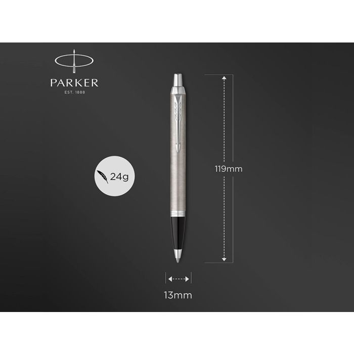 Juego Parker Im Essential Acero Ct Boligrafo + Pluma 6