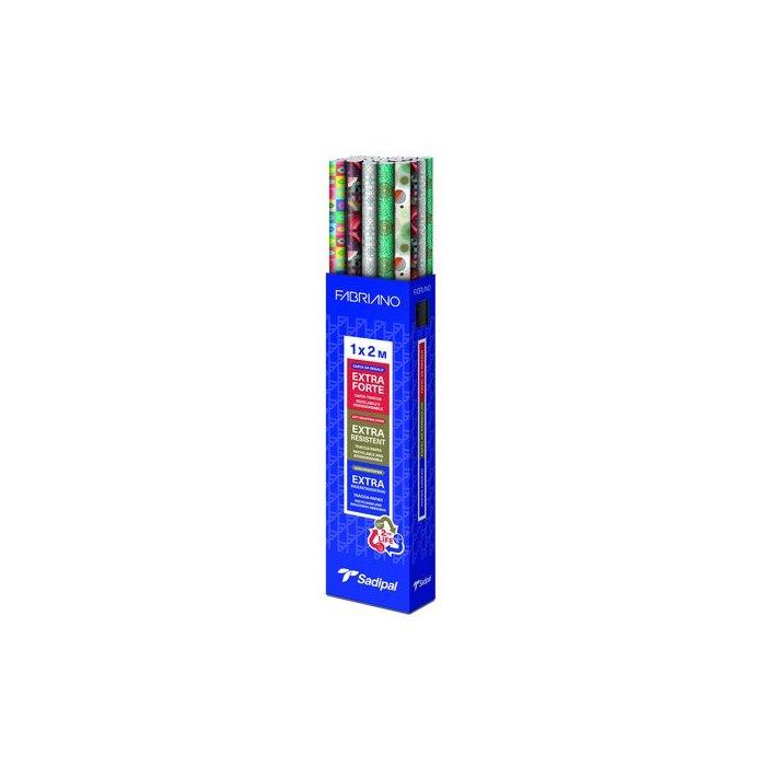 Papel De Regalo Rollo Sadipal Gran Formato Xl 1X2 M (Caja De 30) Todo Año Elegance Gift