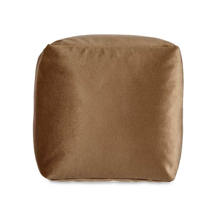 Puff Cuadrado Terciopelo 30X30Cm Marron Giftdecor (4 Unidades) 2 Puff Cuadrado Terciopelo 30X30Cm Marron Giftdecor (4 Unidades) 2