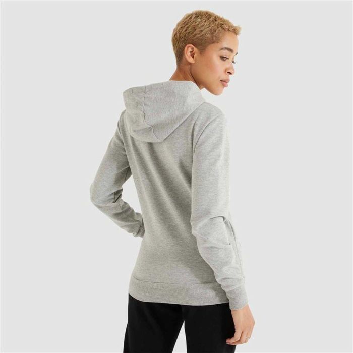 Sudadera con Capucha Mujer Ellesse Torices Gris claro 3