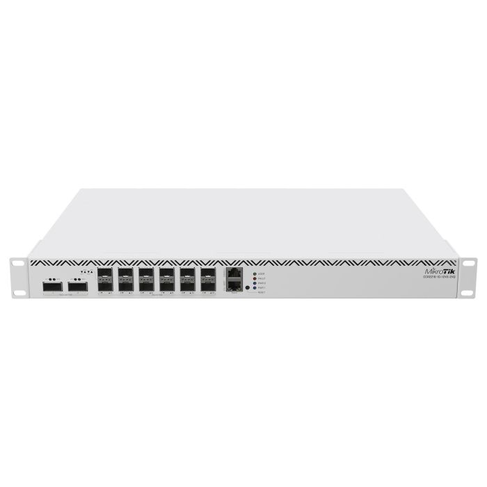 MikroTik CCR2216-1G-12XS-2XQ Router Gigabit Ethernet Plata con 12 Puertos SFP28 y Montaje en Rack 1 MikroTik CCR2216-1G-12XS-2XQ Router Gigabit Ethernet Plata con 12 Puertos SFP28 y Montaje en Rack 1
