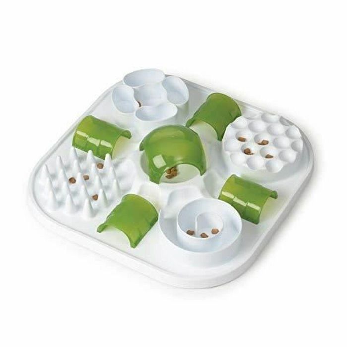 Catit Rompecabezas Play Treat Juguete Interactivo de Alimentación Lenta con 6 Actividades Divertidas para Gatos 2 Catit Rompecabezas Play Treat Juguete Interactivo de Alimentación Lenta con 6 Actividades Divertidas para Gatos 2
