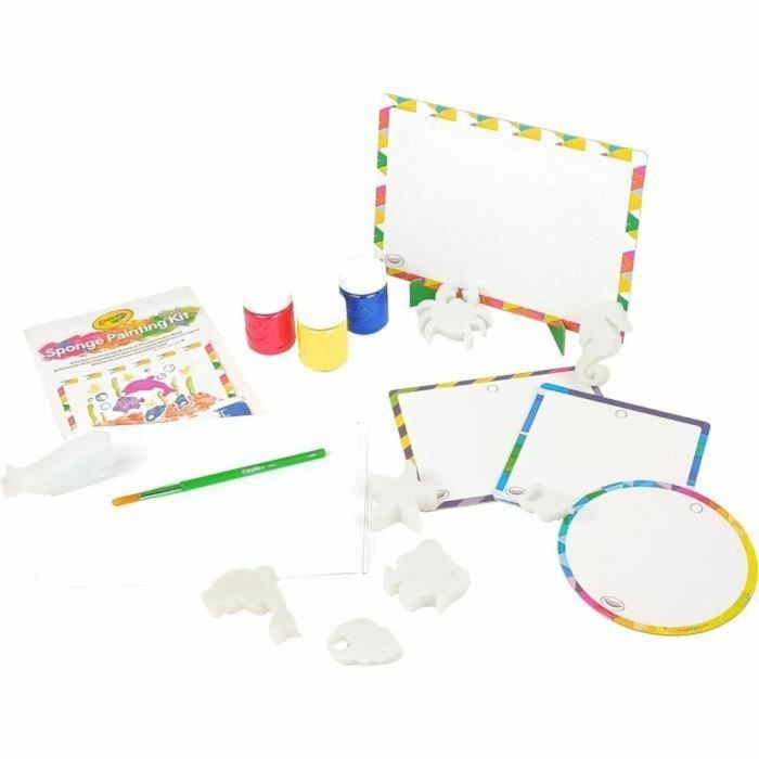 Crayola 0071662029500 Kit de pintura con esponja - A partir de 5 años 2 Crayola 0071662029500 Kit de pintura con esponja - A partir de 5 años 2