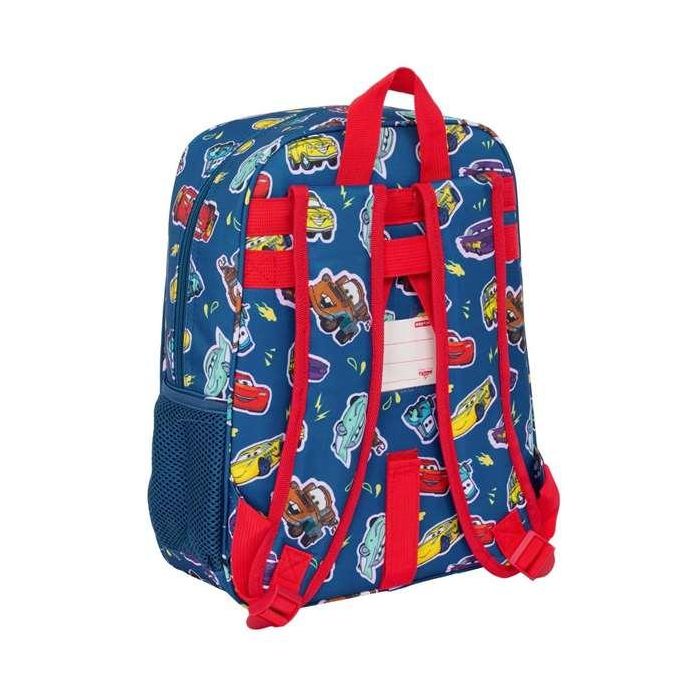Safta Mochila Infantil Adaptable a Carro Cars Racing 330x270x100 mm 1 Safta Mochila Infantil Adaptable a Carro Cars Racing 330x270x100 mm 1