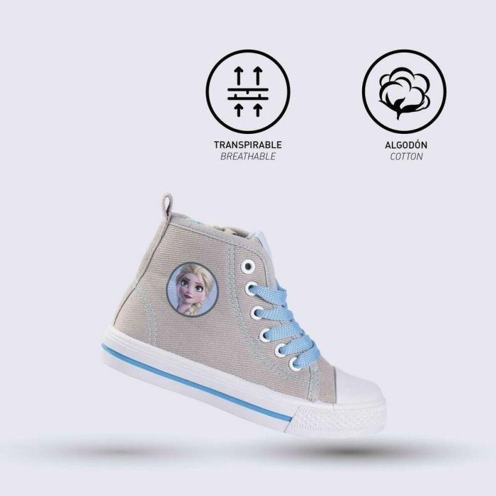 Botas Casual Infantiles Frozen Gris 1 Botas Casual Infantiles Frozen Gris 1