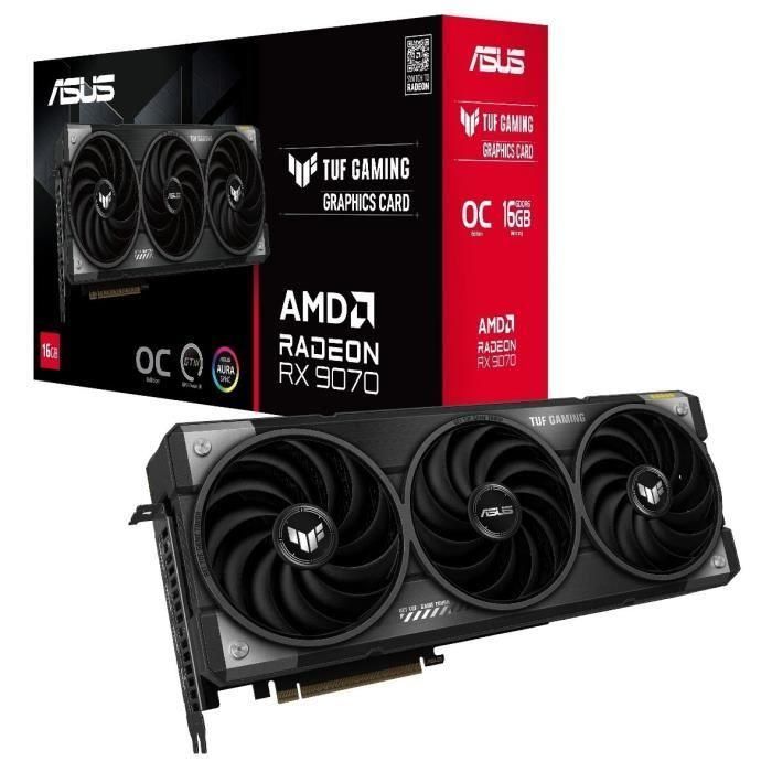Tarjeta gráfica - ASUS - TUF-RX9070-O16G-GAMING 1 Tarjeta gráfica - ASUS - TUF-RX9070-O16G-GAMING 1