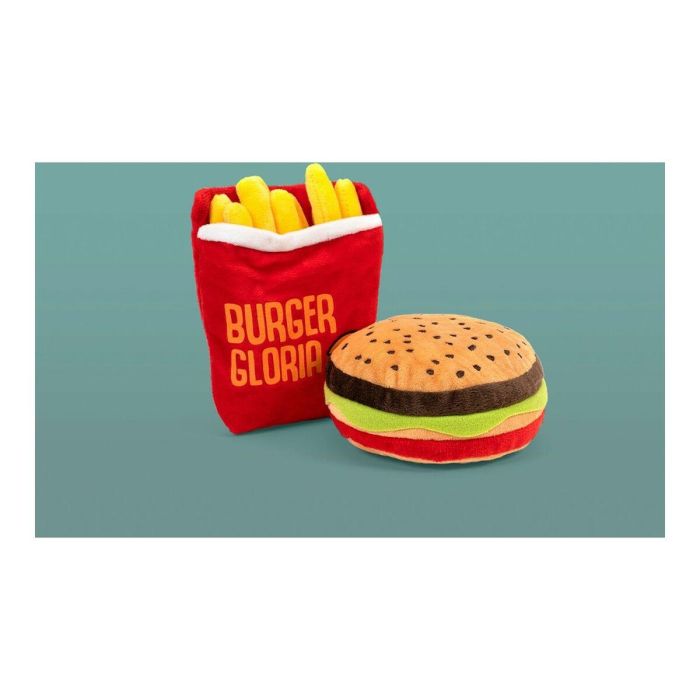 Juguete para perros Gloria Hamburdog 14 x 6 cm Hamburguesa 2 Juguete para perros Gloria Hamburdog 14 x 6 cm Hamburguesa 2