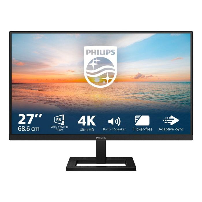 Philips 27E1N1800AE Monitor Profesional 27" 4K UHD IPS HDR Multimedia Regulable en altura Negro 26