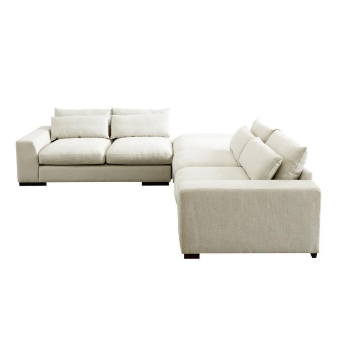 Sofa Moderno DKD Home Decor Crema 218 x 88 x 386 cm 2 Sofa Moderno DKD Home Decor Crema 218 x 88 x 386 cm 2
